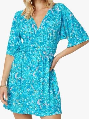 Lilly Pulitzer Women's Parigi Knit Skort
Romper
XL, Surf Blue Coral of the Story
